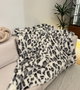 Aberto Design Funda para Sofá Leopar Gris y Negro 150 x 100 cm